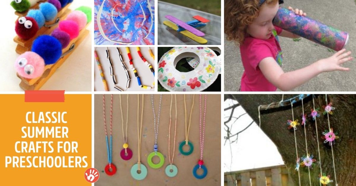 30 Easy Must-Make Summer Crafts for Kids - Hands On As We Grow®