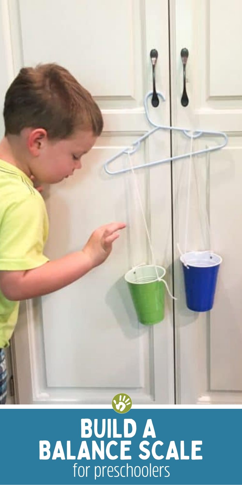 Build a Balance Scale for Preschoolers to Explore Weights Hands On As