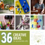 36 Upcycled Kids Crafts & Activities to Make! - Hands On As We Grow®