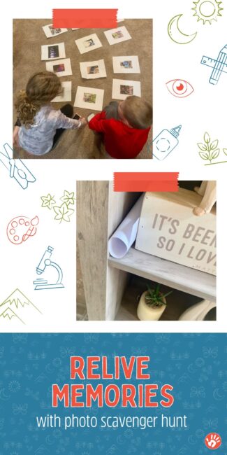 relive memories with photo scavenger hunt