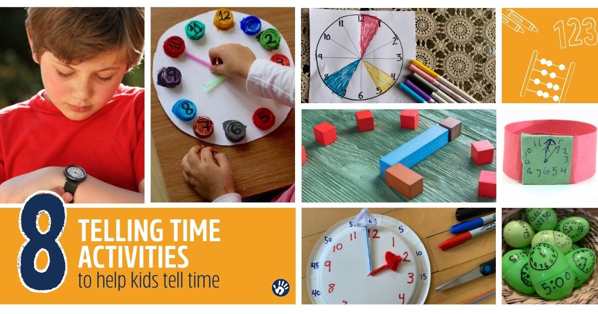 8 Telling Time Activities To Help Kids Tell Time TICK TOCK