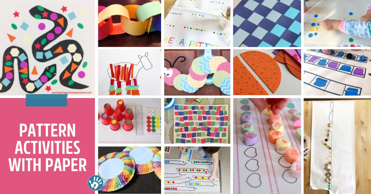 30 Pattern Activities for Preschoolers! Hands On As We Grow®